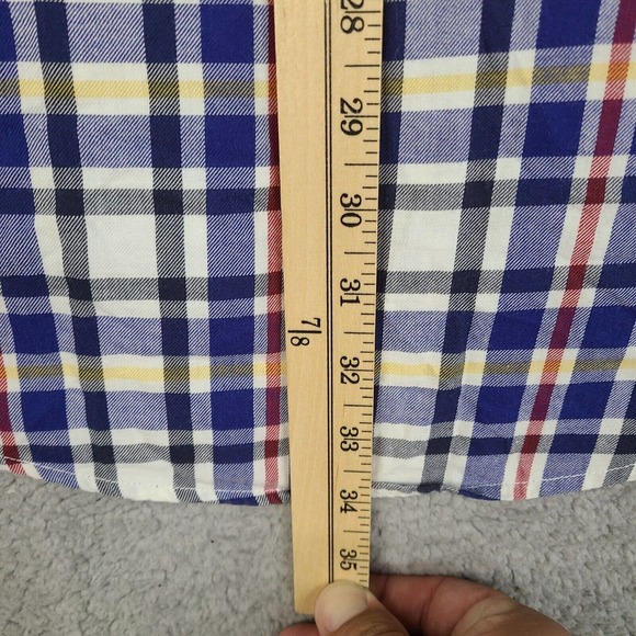 Chaps Ralph Lauren Shirt Men's XL Multicolor‎ Plaid Button Down Cotton - Picture 11 of 11